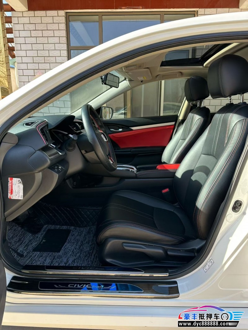 19年本田思域轿车抵押车出售