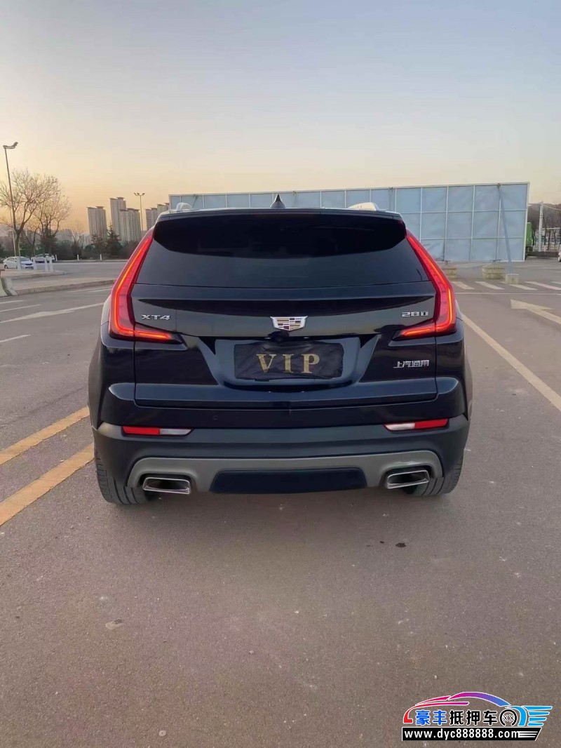 20年凯迪拉克XT4轿车抵押车出售