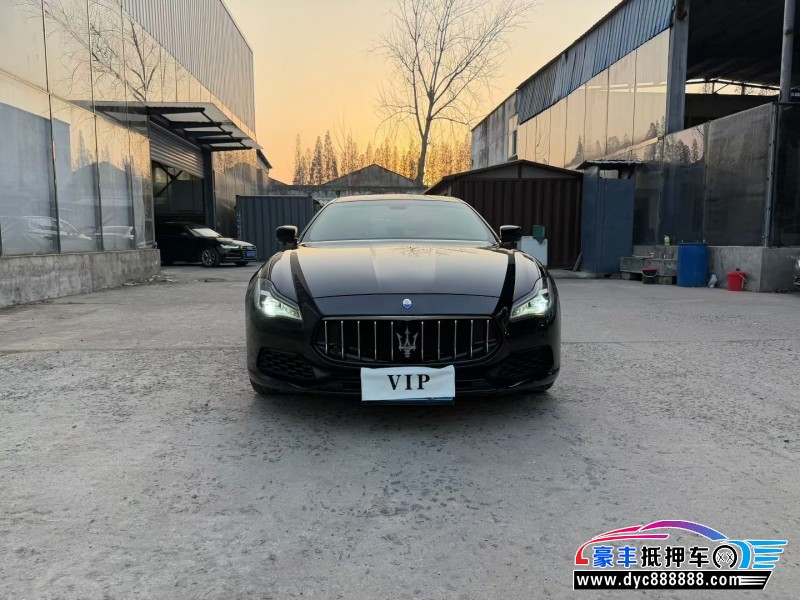 14年玛莎拉蒂总裁轿车抵押车出售