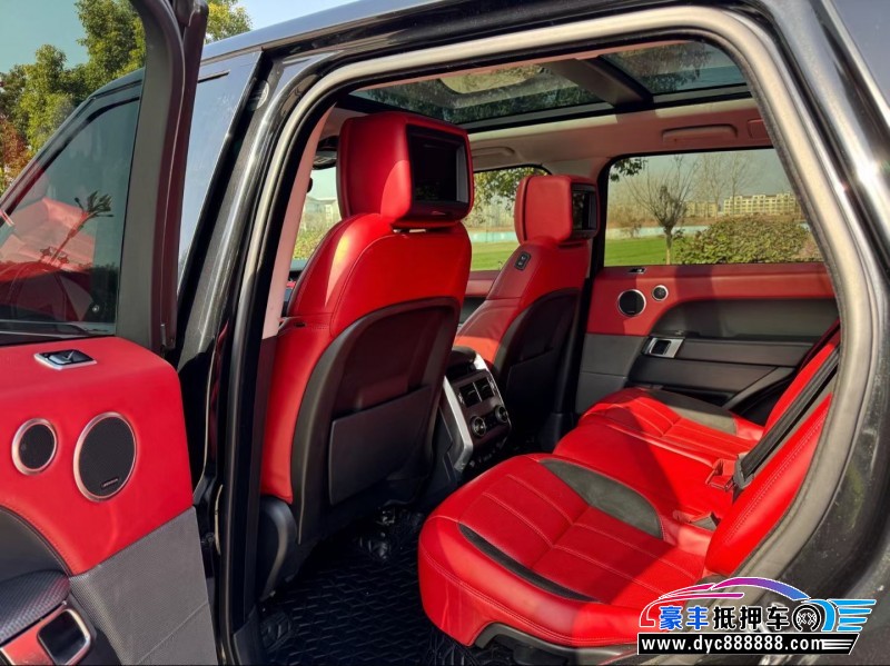 18年路虎揽胜运动版轿车抵押车出售