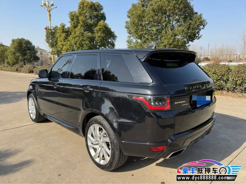 18年路虎揽胜运动版轿车抵押车出售