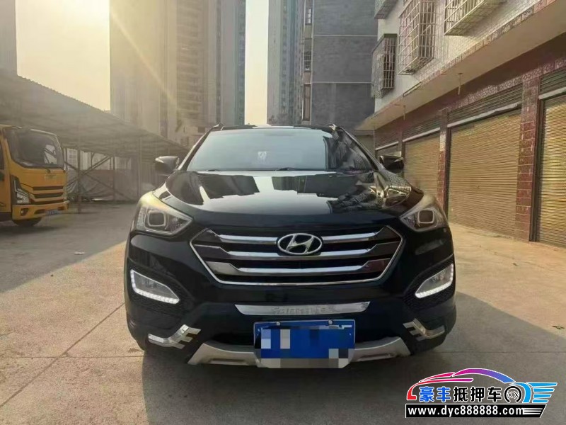 14年现代新胜达轿车抵押车出售