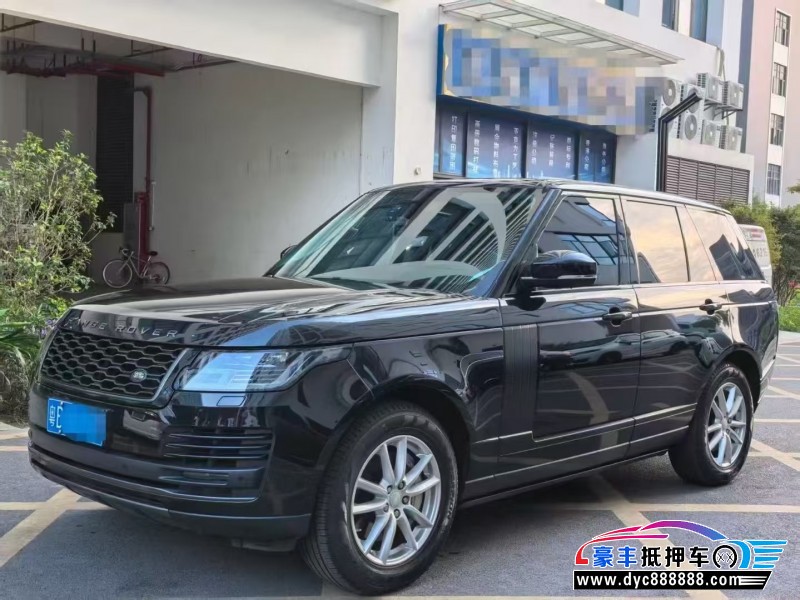 21年路虎揽胜行政轿车抵押车出售
