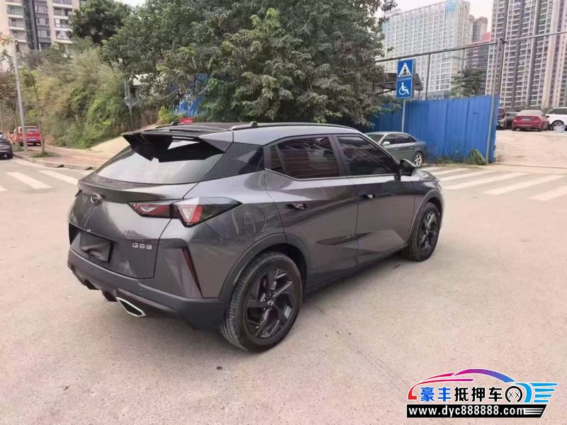 24年传祺gs3轿车抵押车出售