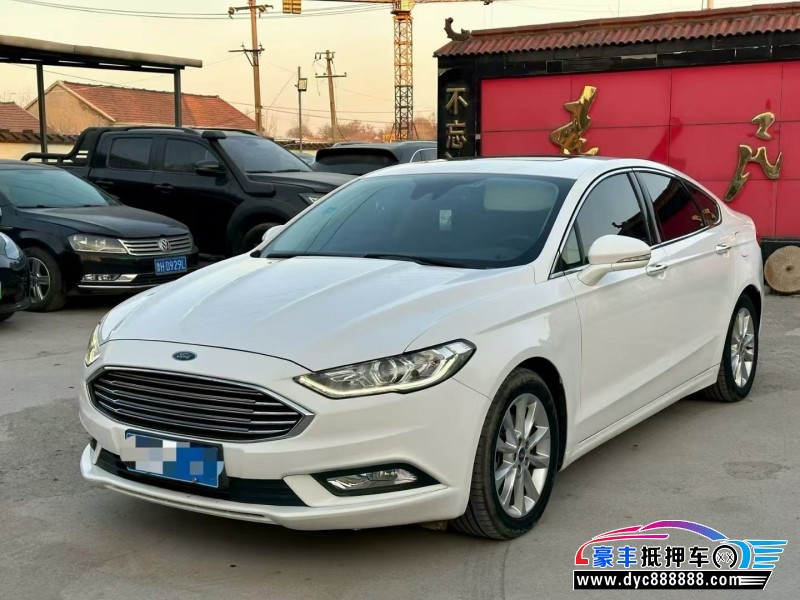 18年福特蒙迪欧轿车抵押车出售