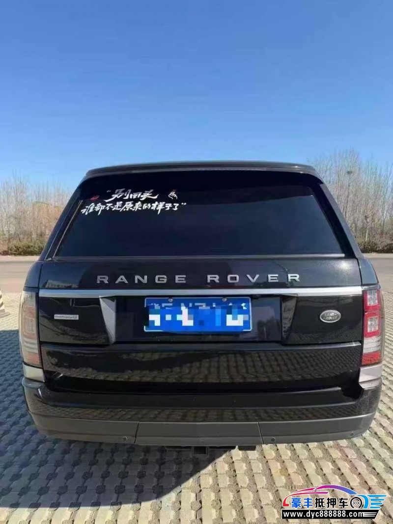 15年路虎揽胜行政SUV抵押车出售