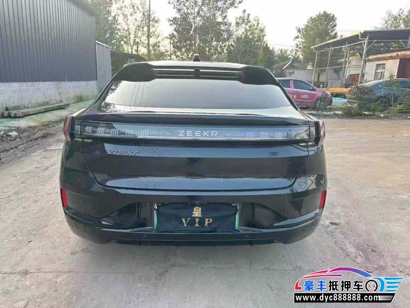 23年极氪001轿车抵押车出售