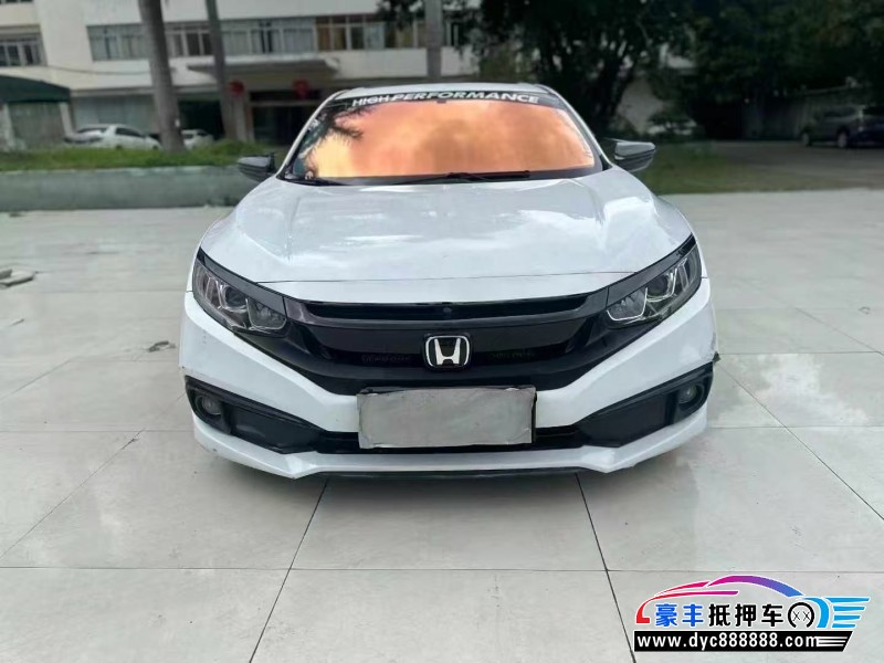 19年本田思域轿车抵押车出售