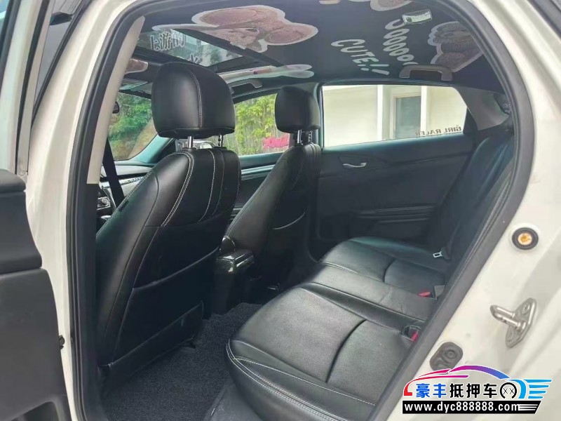 19年本田思域轿车抵押车出售