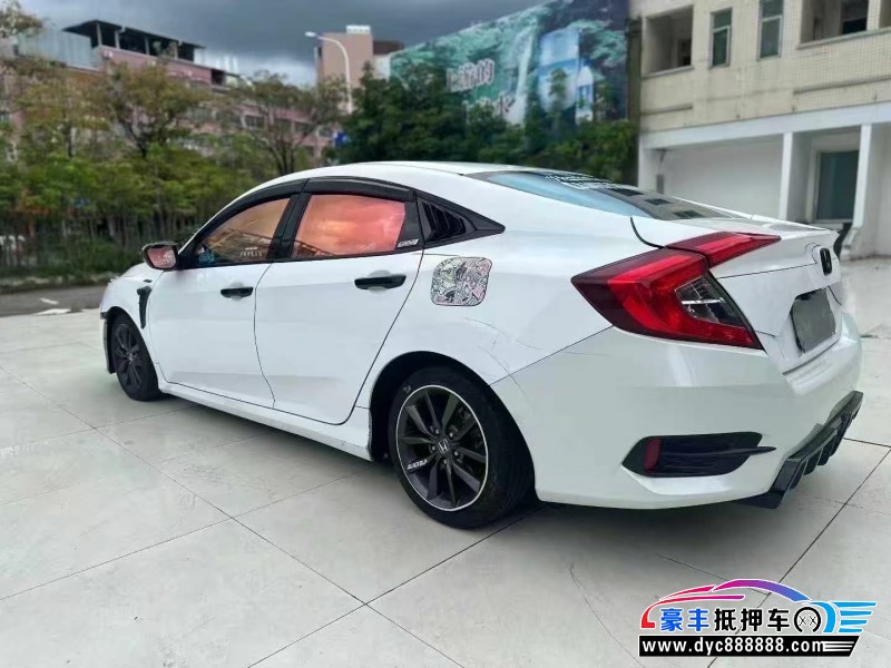 19年本田思域轿车抵押车出售