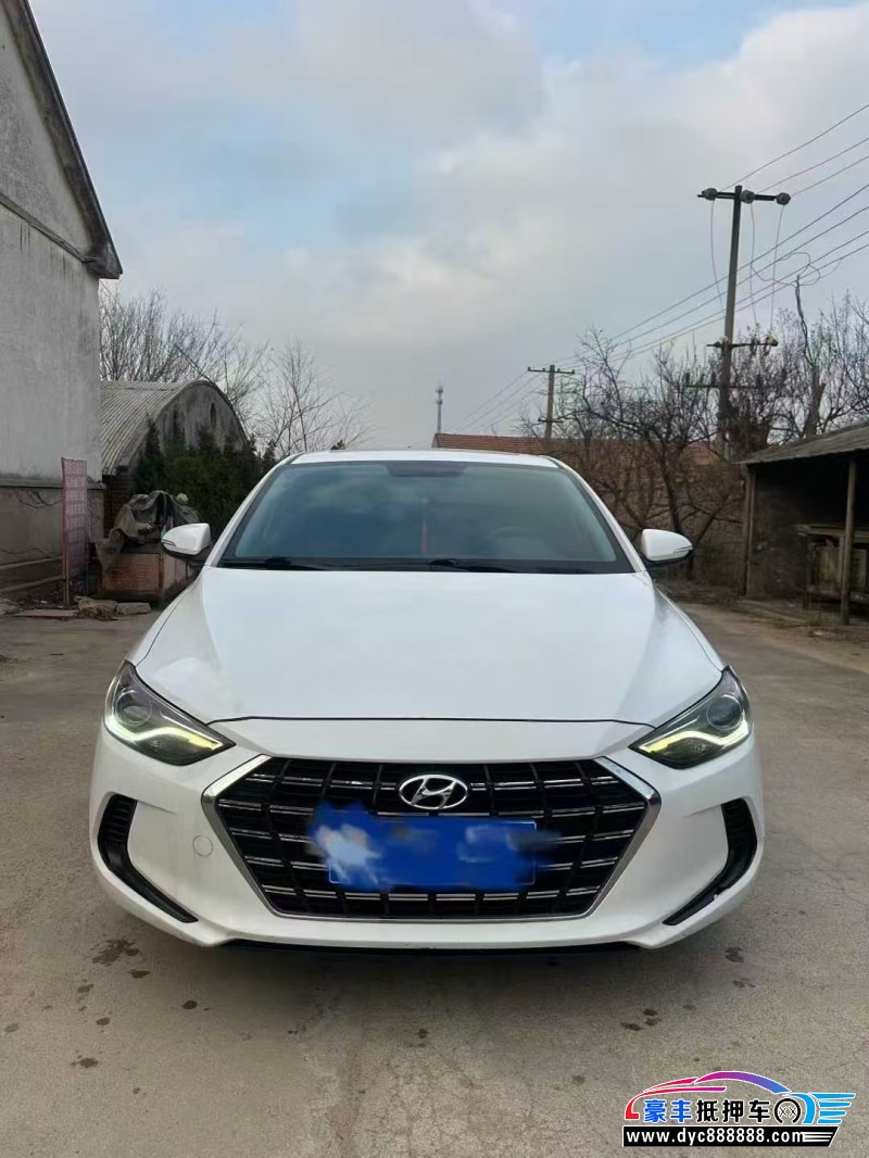 抵押车出售21年现代领动轿车