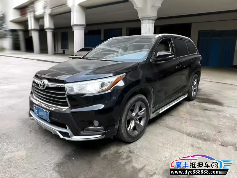 15年丰田汉兰达轿车抵押车出售