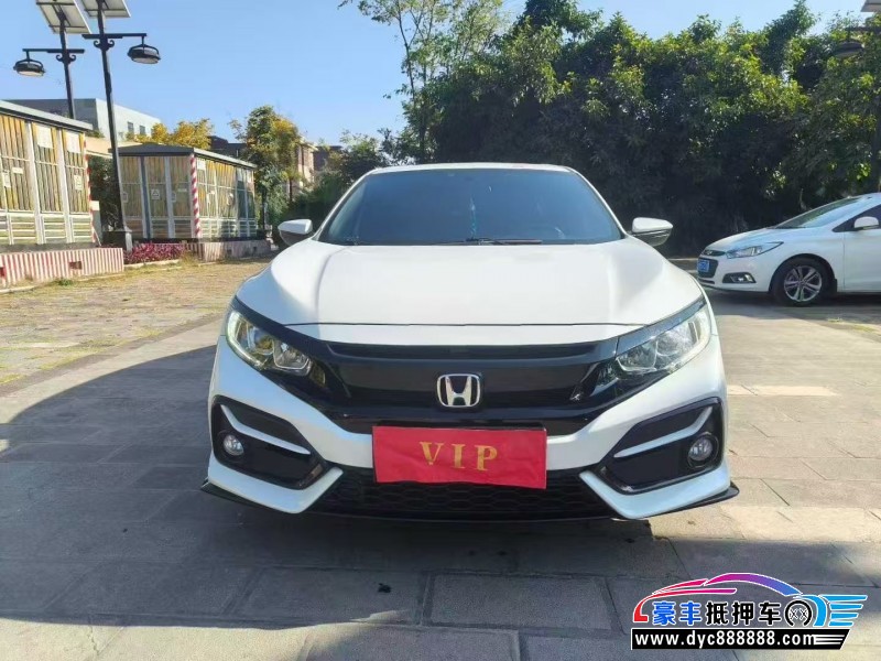 21年本田思域轿车抵押车出售
