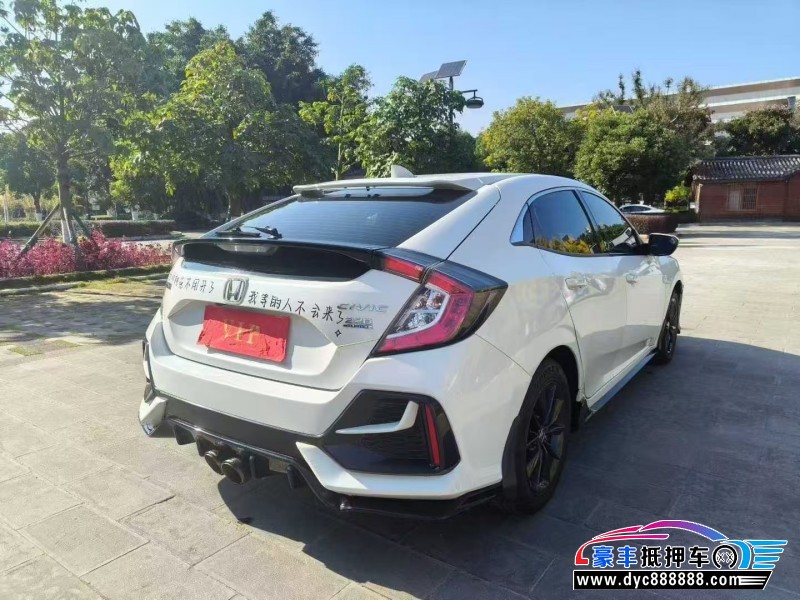 21年本田思域轿车抵押车出售