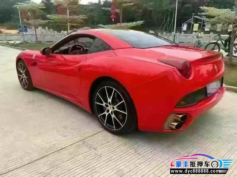 11年法拉利California轿车抵押车出售