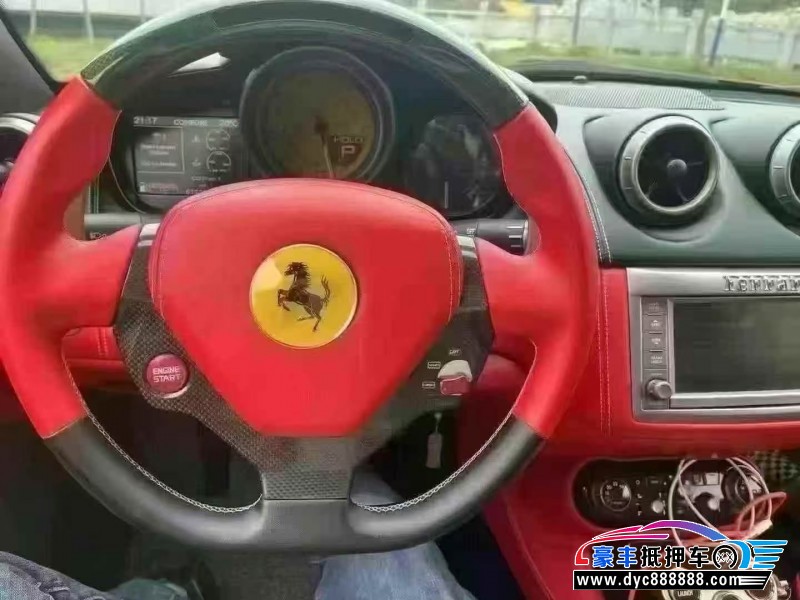 11年法拉利California轿车抵押车出售