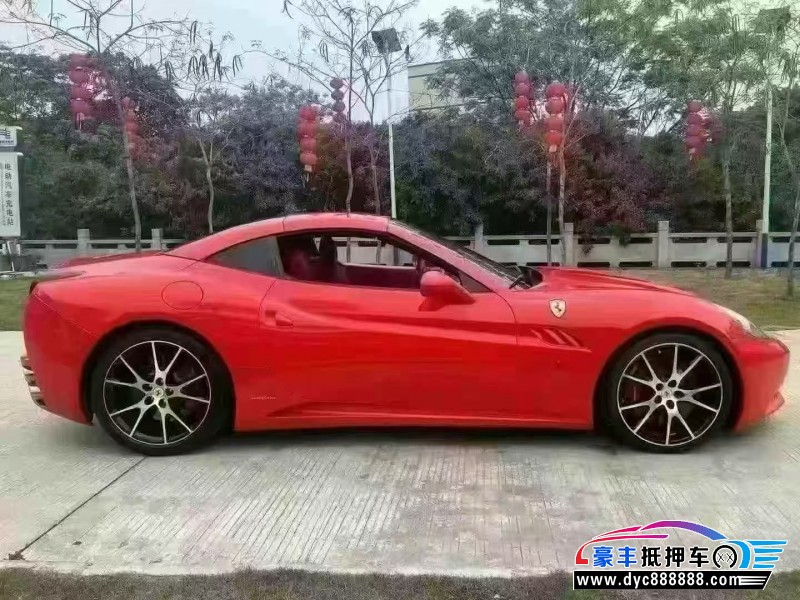 11年法拉利California轿车抵押车出售