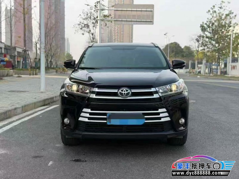 21年丰田汉兰达轿车抵押车出售