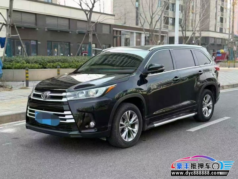 21年丰田汉兰达轿车抵押车出售