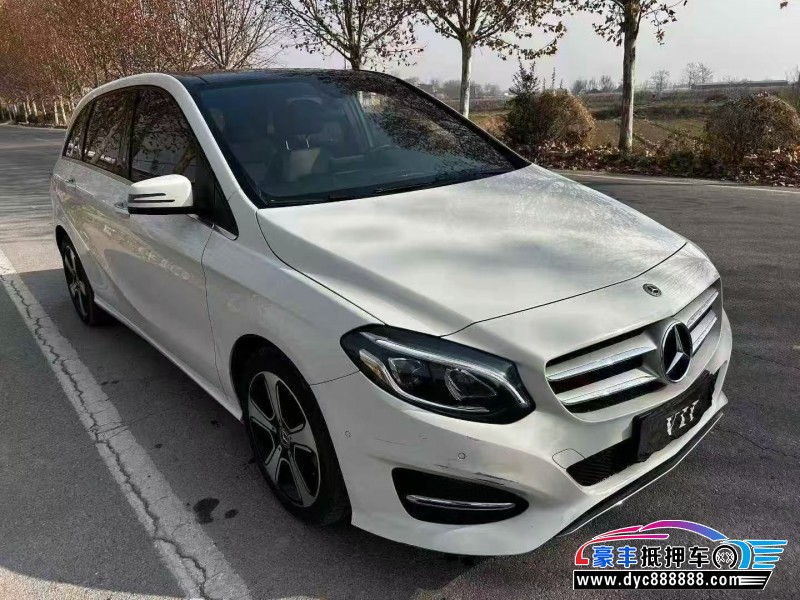 18年奔驰B轿车抵押车出售