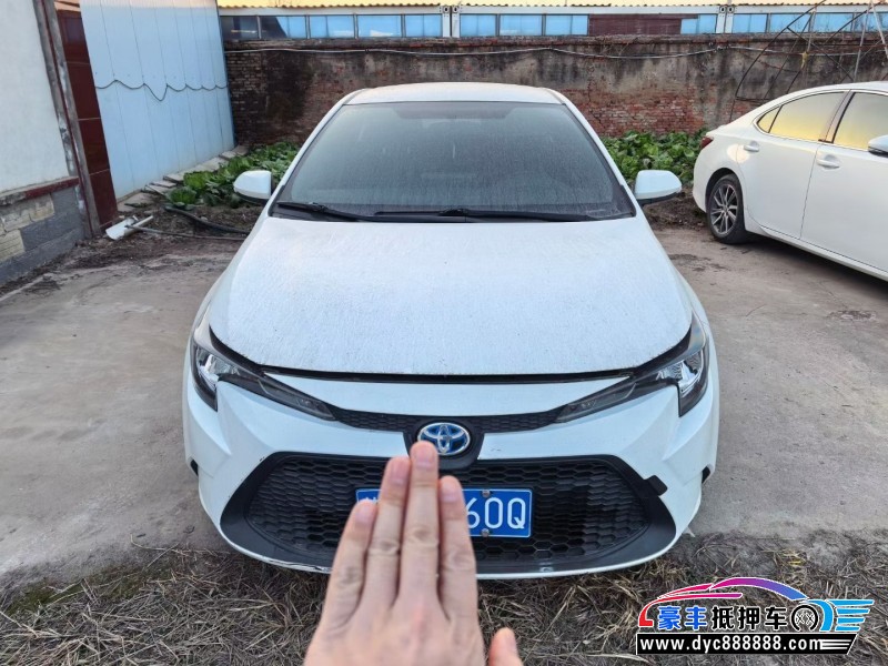 21年丰田雷凌轿车抵押车出售