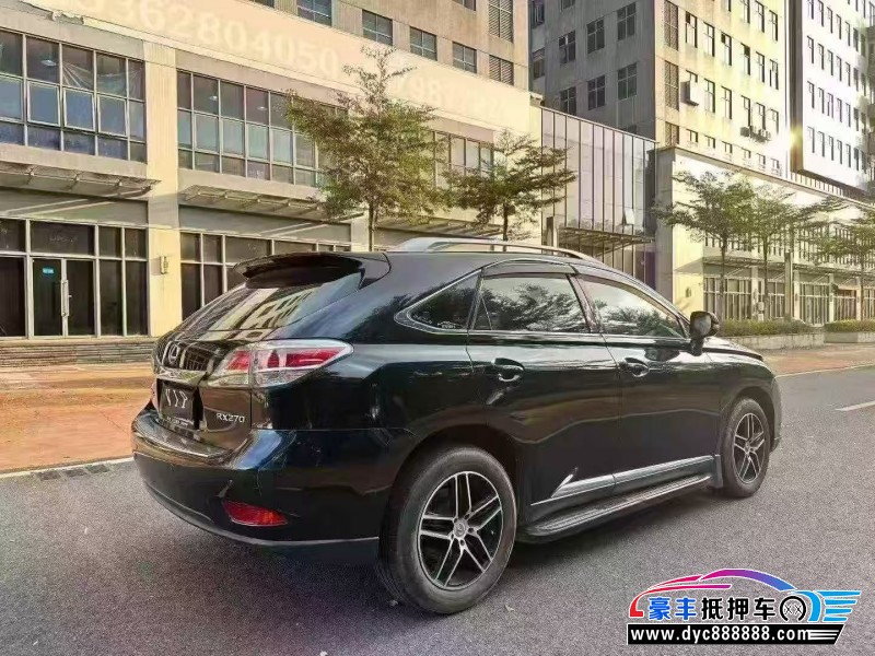 15年雷克萨斯RX轿车抵押车出售