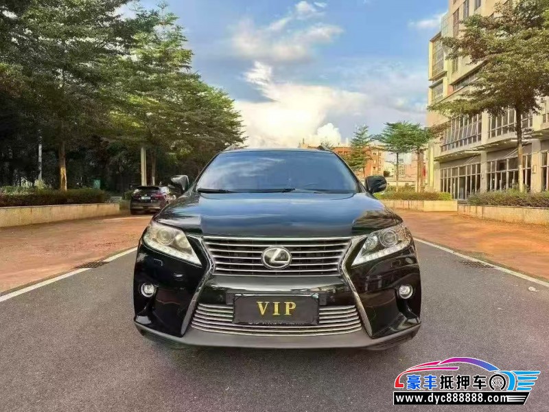 15年雷克萨斯RX轿车抵押车出售