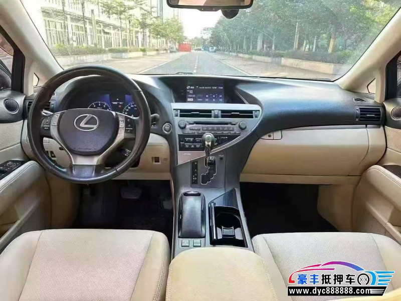 15年雷克萨斯RX轿车抵押车出售