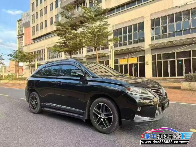 15年雷克萨斯RX轿车抵押车出售