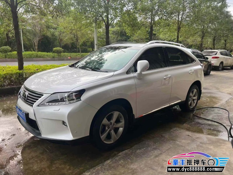 15年雷克萨斯RX轿车抵押车出售