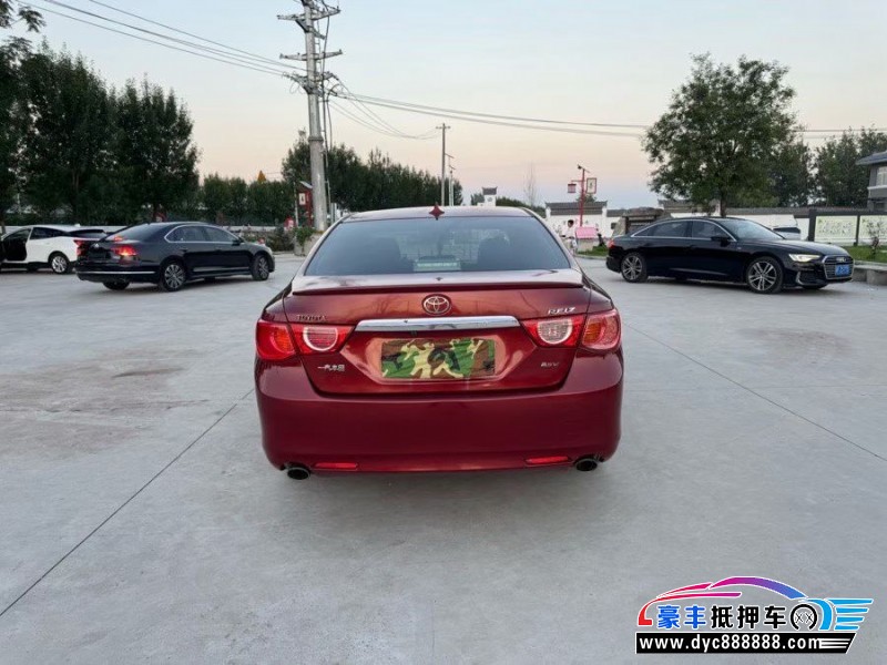 11年丰田锐志轿车抵押车出售