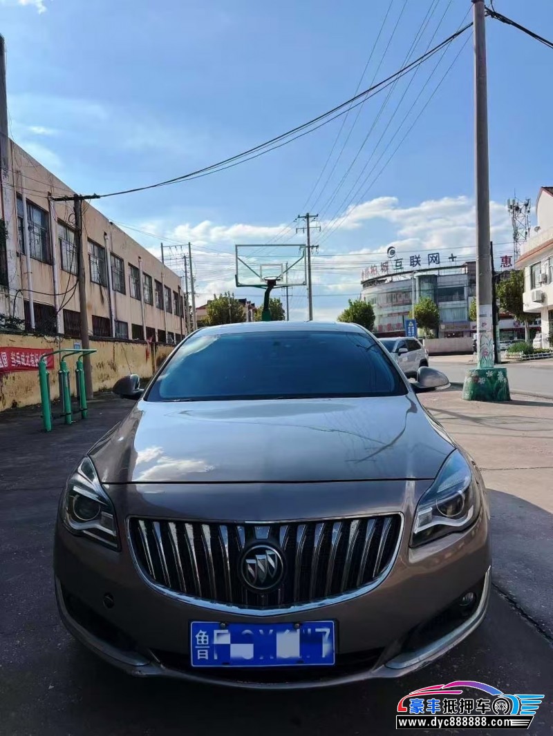 16年别克君越轿车抵押车出售