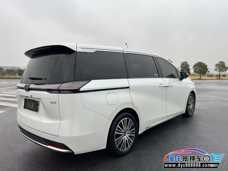 24年传祺e8轿车抵押车出售