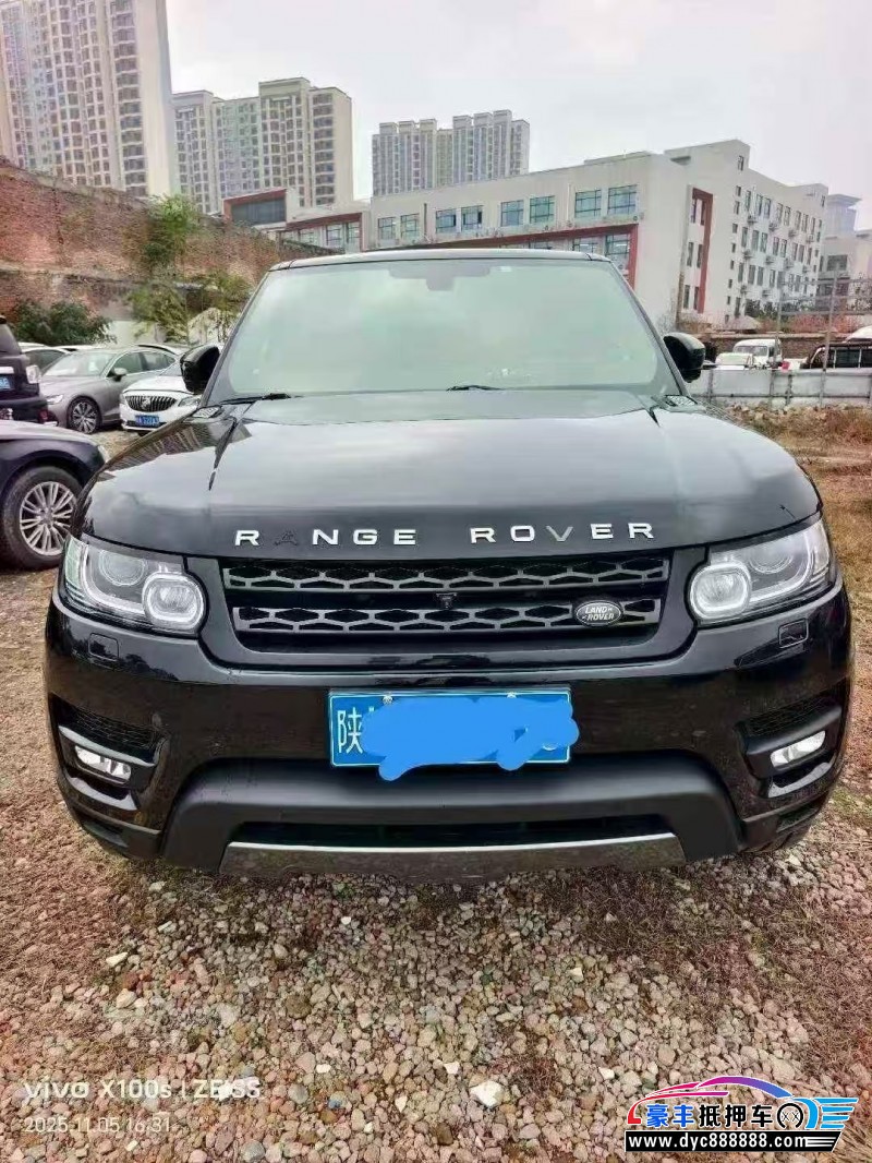 16年路虎揽胜运动版轿车抵押车出售