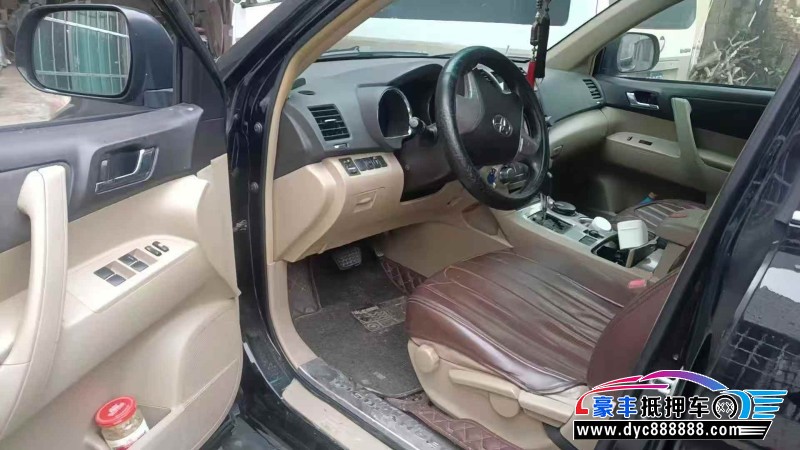 13年丰田汉兰达SUV抵押车出售