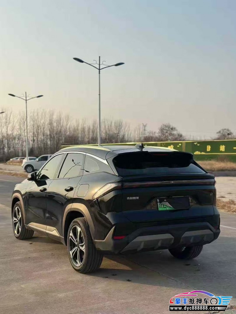 25年吉利银河L7轿车抵押车出售