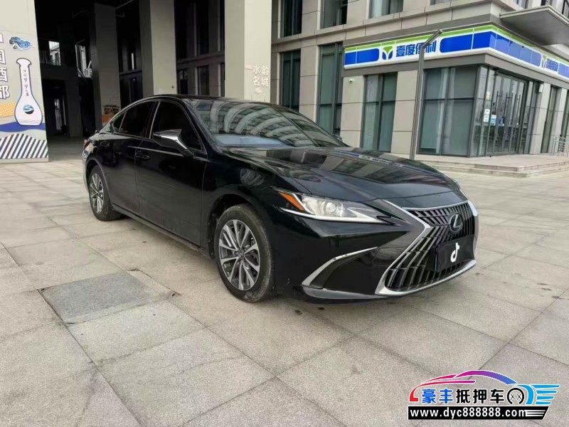 23年雷克萨斯ES轿车抵押车出售