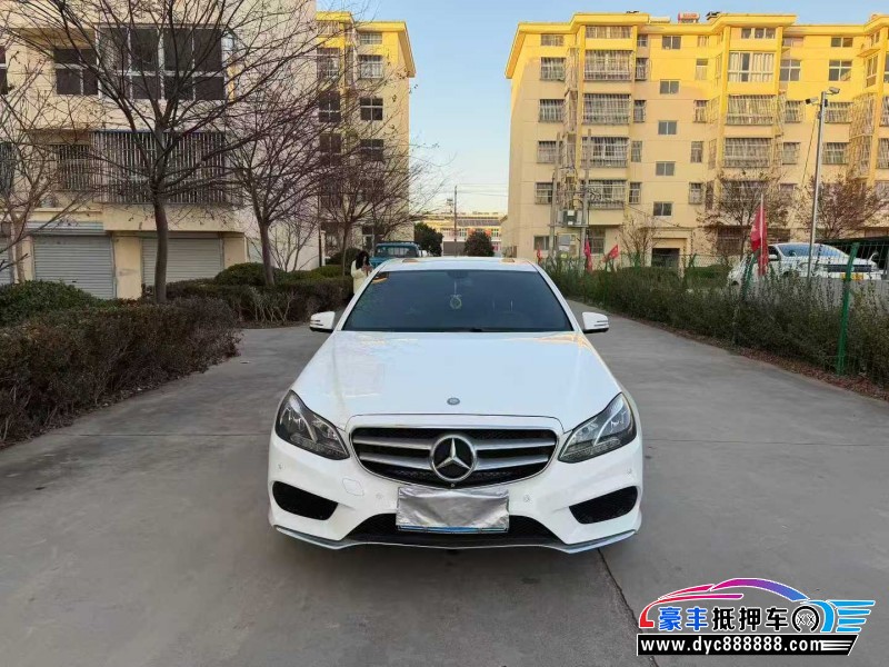 15年奔驰E轿车抵押车出售