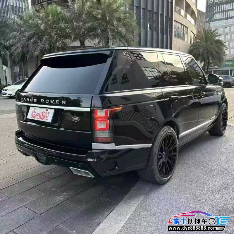 17年路虎揽胜行政轿车抵押车出售