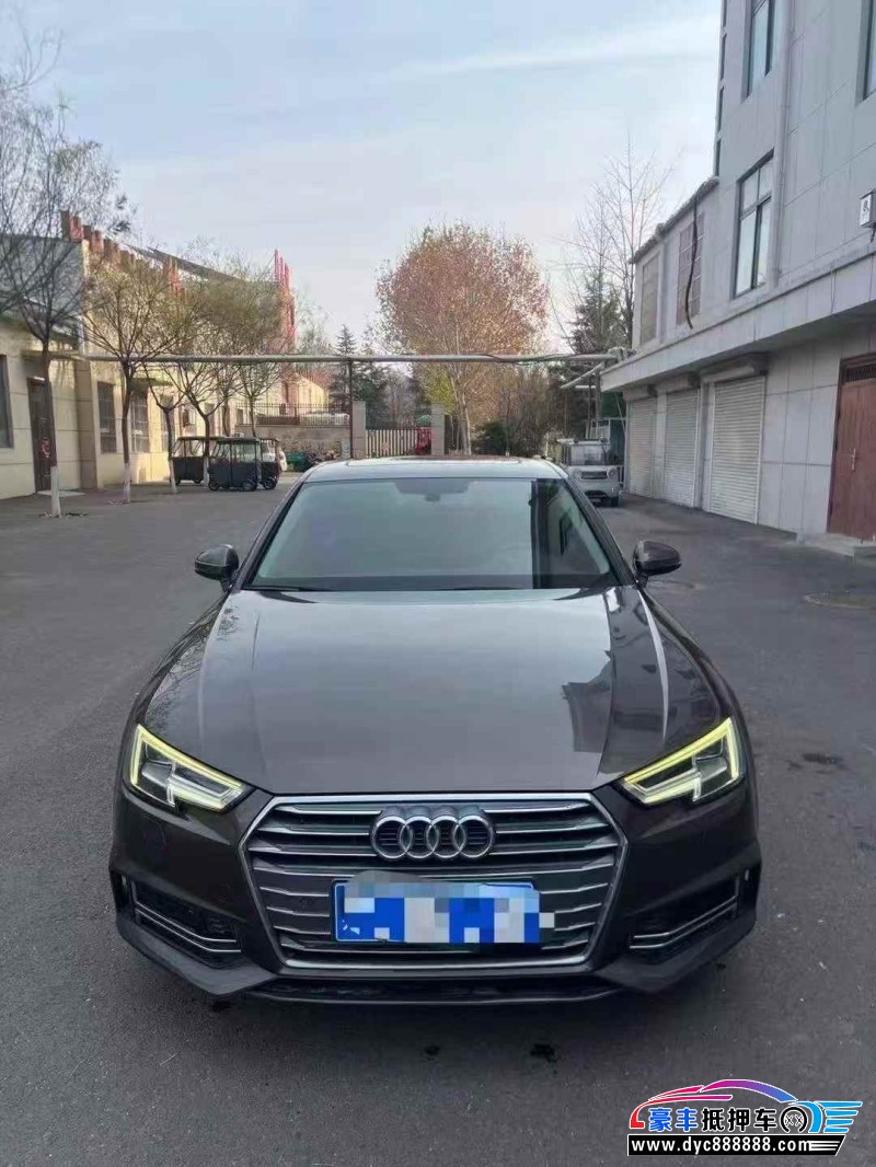 18年奥迪A4L轿车抵押车出售