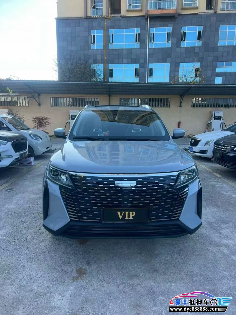 24年吉利豪越SUV抵押车出售