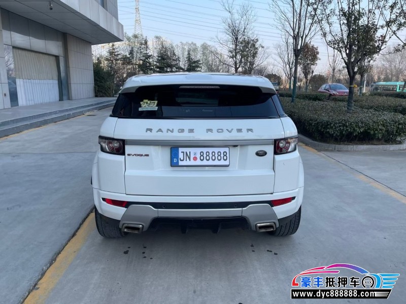 13年路虎揽胜极光轿车抵押车出售