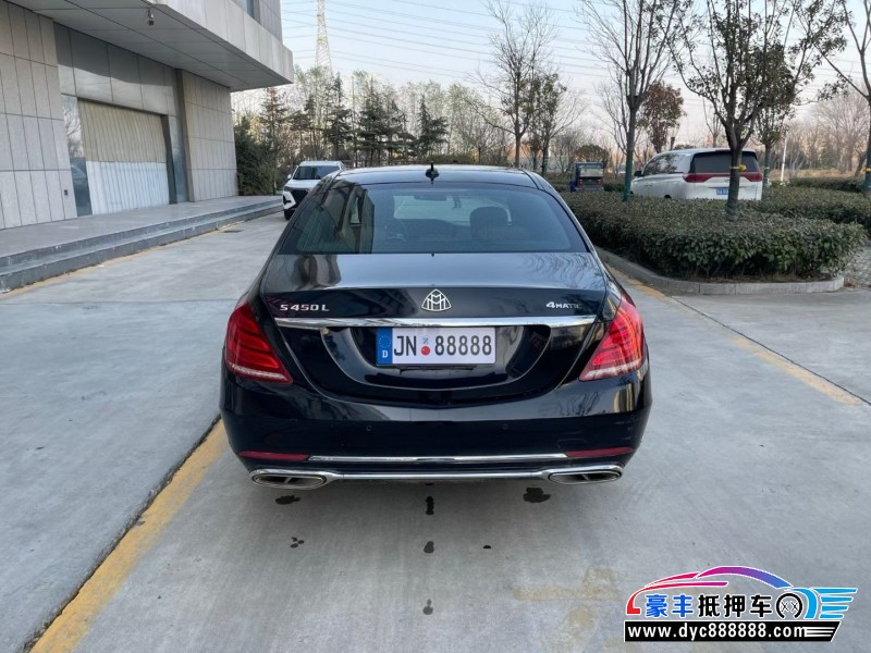 17年奔驰S轿车抵押车出售