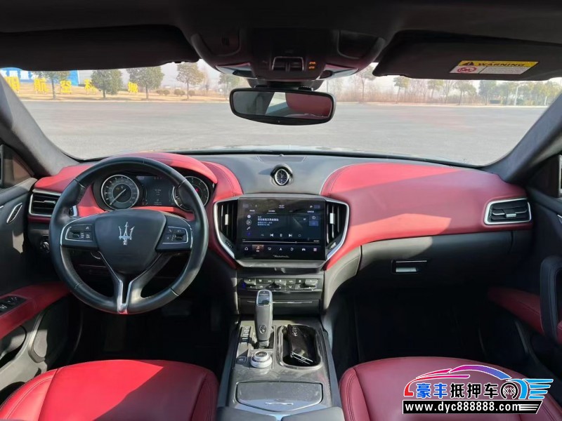 22年玛莎拉蒂Ghibli轿车抵押车出售