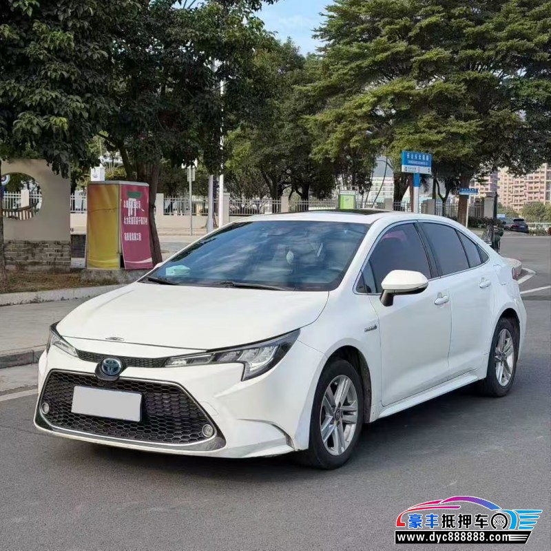 19年丰田雷凌轿车抵押车出售