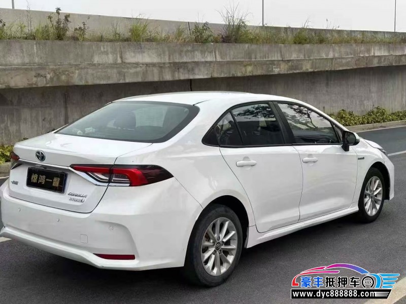 21年丰田卡罗拉轿车抵押车出售