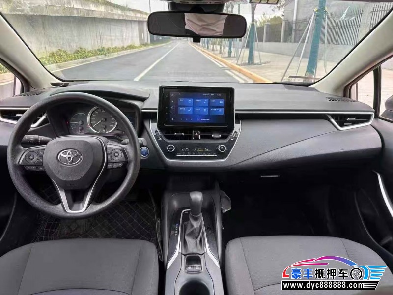 21年丰田卡罗拉轿车抵押车出售