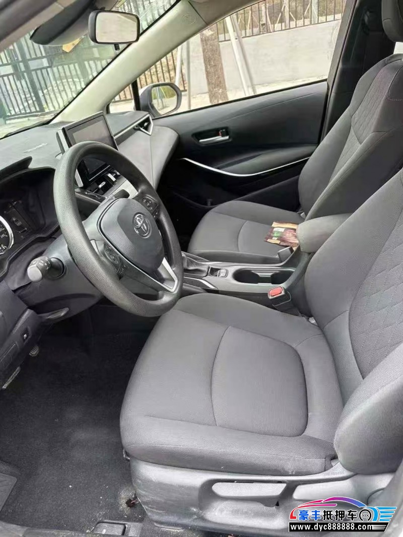 21年丰田卡罗拉轿车抵押车出售