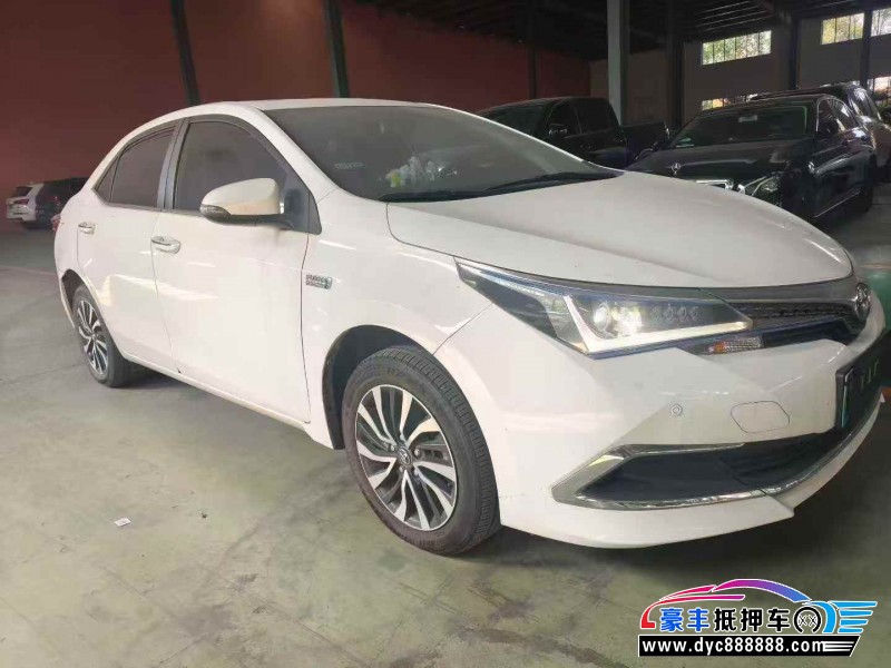 21年丰田卡罗拉轿车抵押车出售