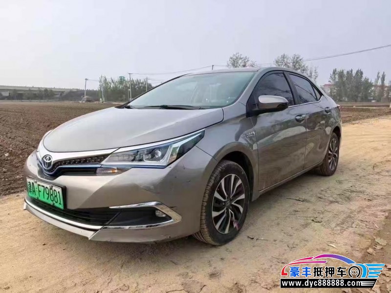 21年丰田卡罗拉轿车抵押车出售